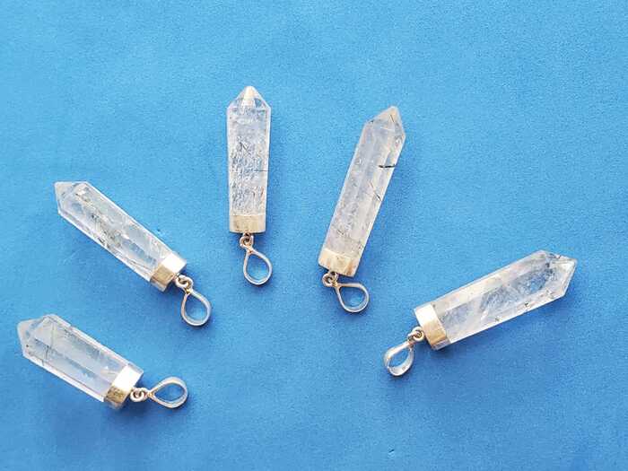 Rutilated Quartz Pendant