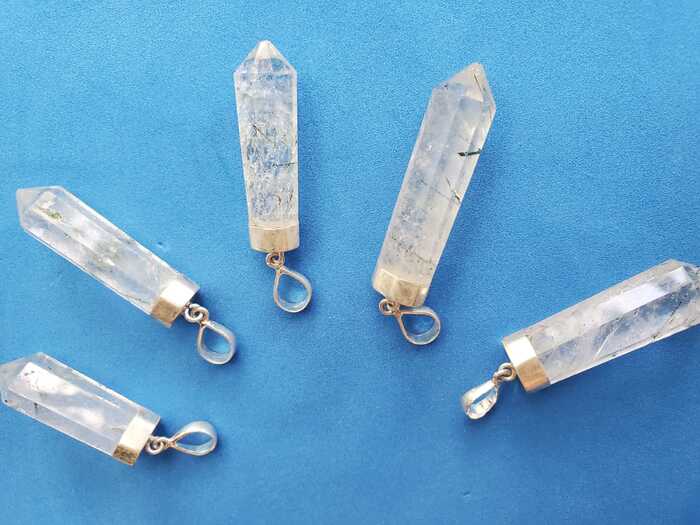 Rutilated Quartz Pendant