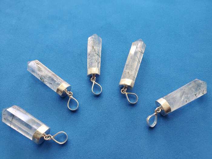 Rutilated Quartz Pendant