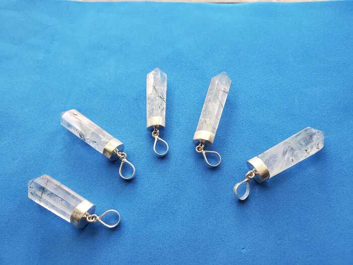 Rutilated Quartz Pendant