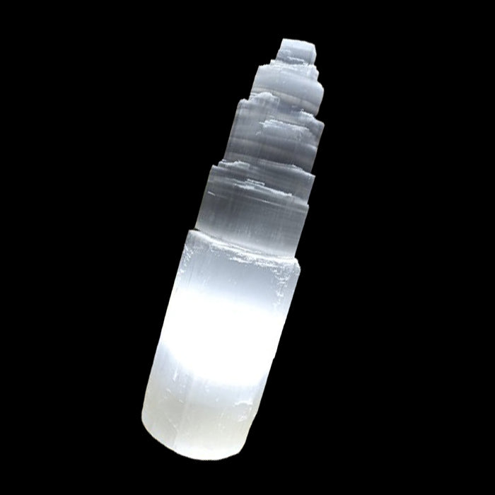 Selenite Lamp Tower