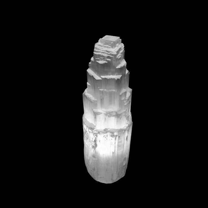 Selenite Lamp Tower